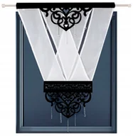 Firany - PANEL AŻUROWY DEKORACYJNY 120x160 Firana gotowa PANELE do salonu kuchni - miniaturka - grafika 1