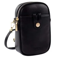 Torebki damskie - Alessio TOREBKA mini etui na telefon kopertówka MAŁA listonoszka - miniaturka - grafika 1