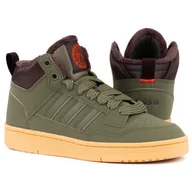 Buty sportowe damskie - Buty Adidas Rapid Court MID Winteriz JR2813 Futerko Ocieplane - miniaturka - grafika 1
