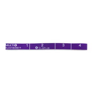 sveltus Sveltus Elastikband MULTI 15kg Aqua Gymnastik Opaska fitness, Fioletowa 0133_Violet_15 kg - Pozostały sprzęt i akcesoria do ćwiczeń - miniaturka - grafika 1