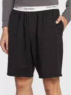 Bielizna nocna - Calvin Klein Underwear Szorty piżamowe 000NM2303E Czarny Regular Fit - miniaturka - grafika 1