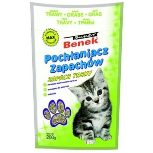 Certech BENEK POCHŁANIACZ ZAPACHÓW- ZAPACH TRAWY 200G 6450 - Kuwety dla kotów - miniaturka - grafika 1