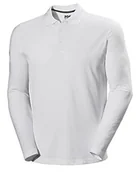 Koszulki męskie - Helly Hansen Helly-Hansen Męska koszulka polo Crewline biały biały L 34050 - miniaturka - grafika 1