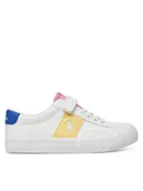 Buty dla dziewczynek - Polo Ralph Lauren Sneakersy Ryley Ps RL02450101 Biały - miniaturka - grafika 1