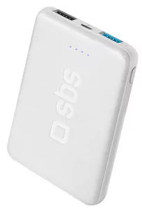 SBS Powerbank TTBB10002UFASTW 10000 mAh Biały - Powerbanki - miniaturka - grafika 1