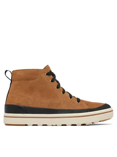 Sorel Trzewiki Metro II Chukka WP 2076781286 Brązowy - Botki męskie - miniaturka - grafika 1