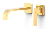 Baterie umywalkowe - Bateria umywalkowa TRES Slim Exclusive 24-K Złoto 20230004OR - miniaturka - grafika 1