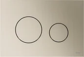 Przyciski spłukujące - Przycisk spłukujący Tece TECEloop - przycisk spłukujący do WC z tworzywa, nikiel metaliczny - miniaturka - grafika 1