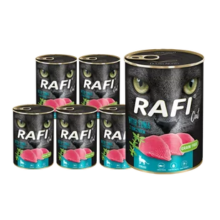 Dolina Noteci RAFI Cat Adult Sterilised z tuńczykiem 12 x 400g 53512-uniw - Mokra karma dla kotów - miniaturka - grafika 1