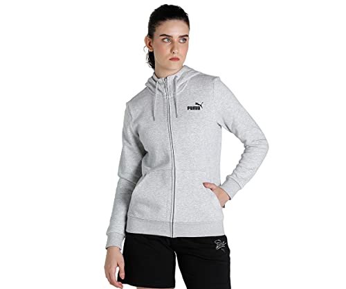 PUMA Damska bluza z kapturem z logo ESS Full-Zip FL