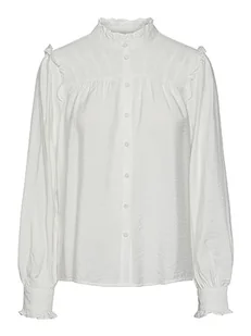 YAS Damska bluzka Yaspari Ls Shirt S. Noos, Star White, XXL - Bluzki damskie - miniaturka - grafika 1