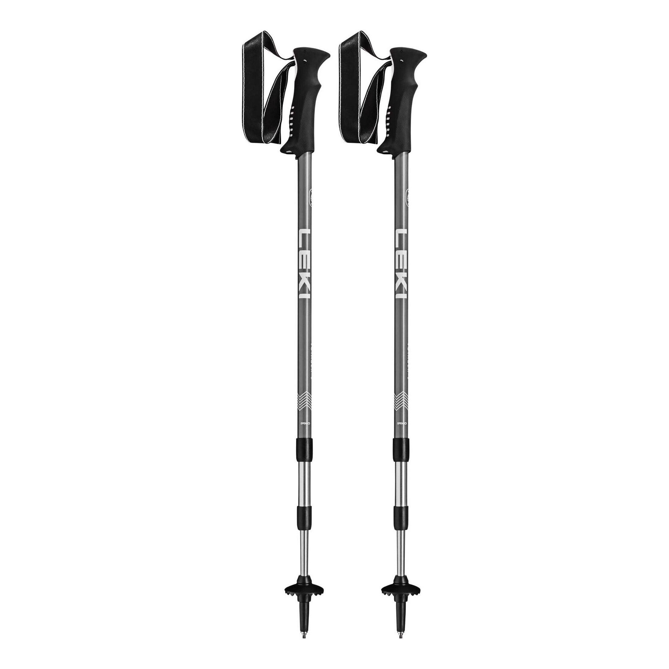 Kijki trekkingowe Leki Voyager, silvergray-white, 110 - 145 cm