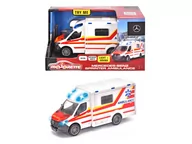 Samochody i pojazdy dla dzieci - MAJORETTE Ambulans Mercedes 12,5 cm 371-2001 - miniaturka - grafika 1