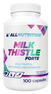 Allnutrition Milk Thistle Forte 100 kapsułek (5902837746203) - Suplementy naturalne - miniaturka - grafika 1