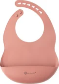 Śliniaki i fartuszki - ECO RASCALS ECORASCALS Śliniak silikonowy ROSE one size - miniaturka - grafika 1