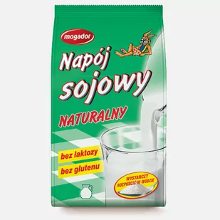 MOGADOR Napój sojowy naturalny w proszku 400g - Napoje roślinne - miniaturka - grafika 1