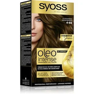 Syoss Oleo Intense 4-60 Złoty brąz - Farby do włosów i szampony koloryzujące - miniaturka - grafika 1