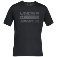 Koszulki sportowe męskie - Koszulka męska Under Armour Team Issue Wordmark SS Rozmiar: XXL / Kolor: czarny/szary - miniaturka - grafika 1