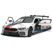 Zabawki zdalnie sterowane - Autko R/C BMW M8 GTE 1:18 RASTAR - miniaturka - grafika 1