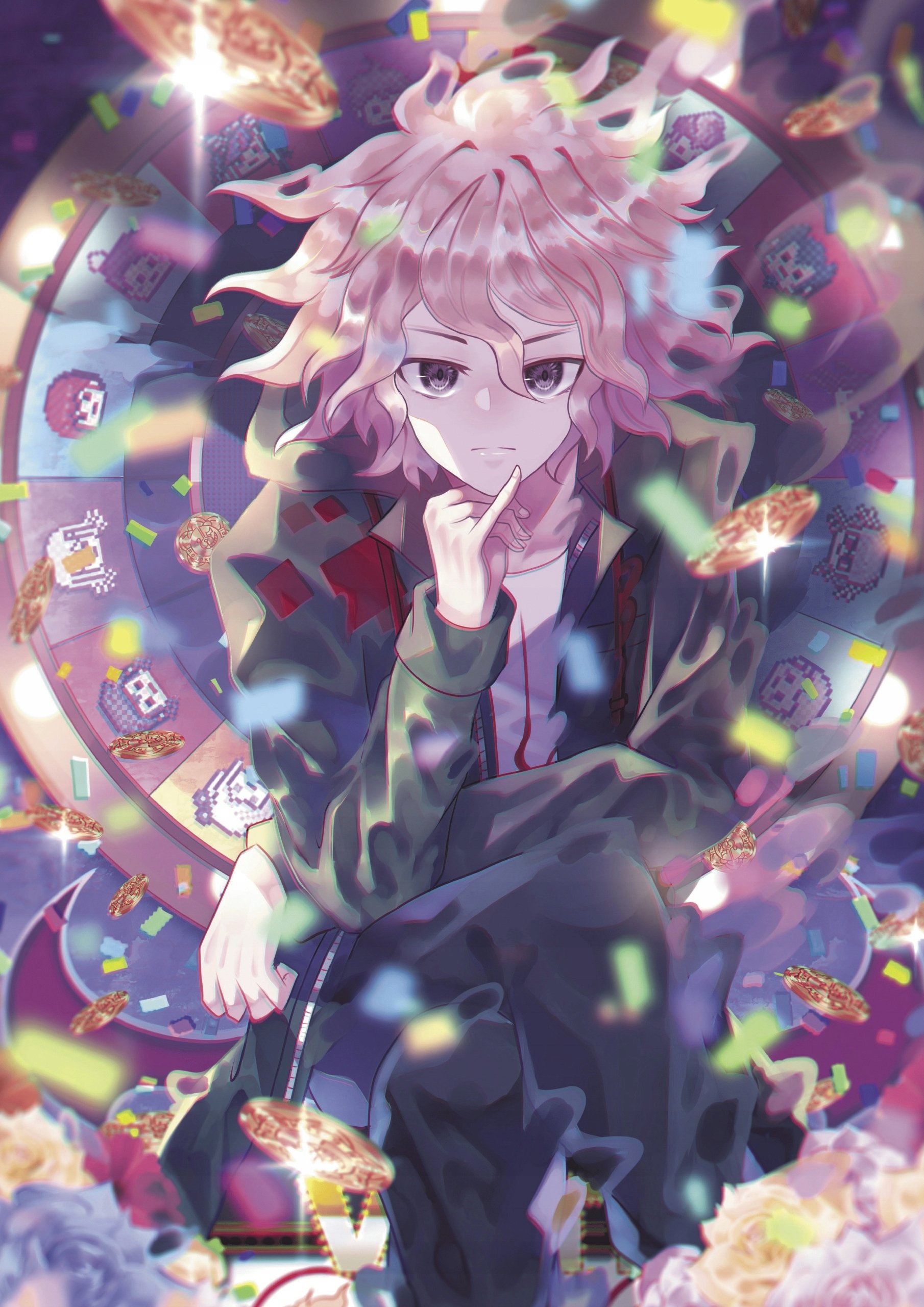 Plakat A1 anime manga Danganronpa