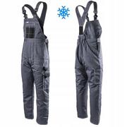 Odzież robocza - Ocieplane spodnie robocze ogrodniczki zimowe XL - miniaturka - grafika 1