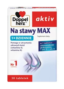 QUEISSER PHARMA DE Doppel Herz Aktiv Na stawy Max 1xD 30tD 8516681 - Pozostałe kosmetyki - miniaturka - grafika 2
