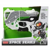 Zabawki militarne - PISTOLET NA BATERIE BLASTER KOSMICZNE WOJNY DŹWIĘK ŚWIATŁO RÓŻNE KOLORY - miniaturka - grafika 1