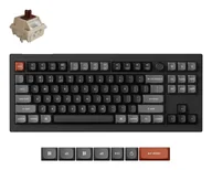 Klawiatury - Keychron V3 Ultra 8K klawiatura Uniwersalne Bluetooth QWERTY Czarny V3U-D3 - miniaturka - grafika 1