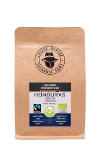 COFFEE HUNTER Kawa ziarnista  KAWA ZIARNISTA ARABICA 100 % HONDURAS FAIR TRADE BIO 250 g COFFEE HUNTER 5902973702415 - Kawa - miniaturka - grafika 1