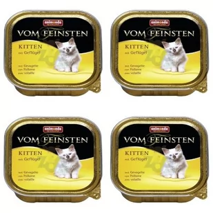 Animonda Vom Feinsten Kitten smak: z drobiem 30 x 100g - Mokra karma dla kotów - miniaturka - grafika 1