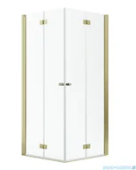 Kabiny prysznicowe - Radaway Nes Kdd B Gold kabina 90x90cm złoty połysk 10024090-09-01L/10024090-09-01R - miniaturka - grafika 1