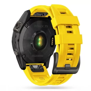 Pasek Iconband Braders do Garmin Fenix 5 / 6 / 6 Pro / 7 Yellow - Akcesoria do smartwatchy - miniaturka - grafika 1