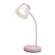 Lampy stojące - Nilsen Lampka biurkowa LED Pola Nisen różowa MA008 MA008 - miniaturka - grafika 1