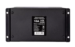 Regulator napięcia paneli ładowania solarnych PWM 12V/24V 10A LCD VOLT POLSKA - Akcesoria do kolektorów i fotowoltaiki - miniaturka - grafika 3