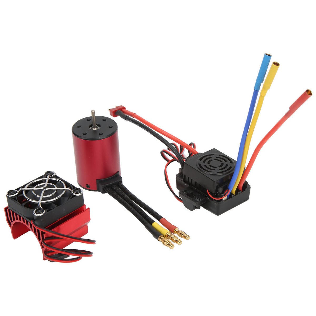 RC Wodoodporny bezszczotkowy regulator obrotów 60A S3650 2300KV Silnik bezszczotkowy