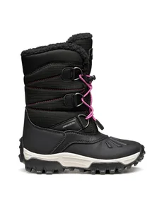 Geox Śniegowce J Himalaya B Ab J46FTA 0FU50 C0922 M Czarny - Buty dla dziewczynek - miniaturka - grafika 1