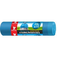 Worki na śmieci - Kuchcik AKU Worki na śmieci super mocne 35L A15 taśma 2851 - miniaturka - grafika 1
