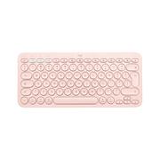 Klawiatury - LOGITECH K380 dla urządzeń Mac US różowa 920-010405 - miniaturka - grafika 1