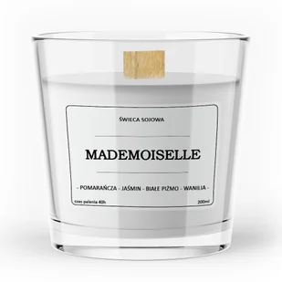Świeca zapachowa sojowa MADEMOISELLE 200ml - Świece - miniaturka - grafika 1