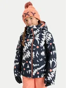 Kurtki narciarskie - Roxy Kurtka snowboardowa Free Jet ERGTJ03198 Czarny Slim Fit - miniaturka - grafika 1