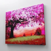 Malowanie po numerach - Pod osłoną drzewa - Malowanie po numerach 50x40 cm - miniaturka - grafika 1