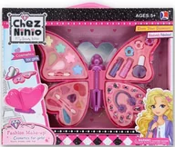 Zabawy w naśladowanie dorosłych - MOTYL SKŁADANA KASETKA Z AKCESORIAMI DO MAKIJAŻU STYLIZACJI 77024 - miniaturka - grafika 1