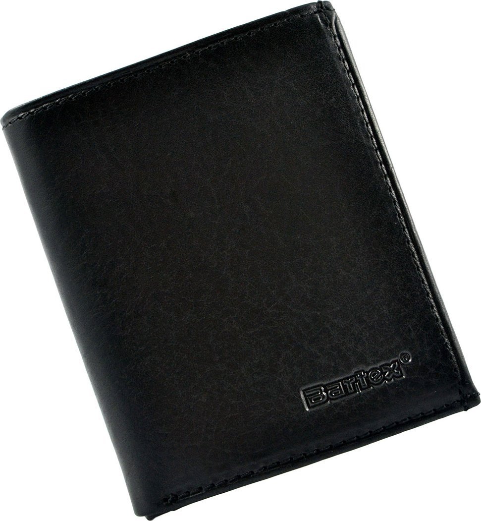 Bartex BARTEX 10201M skórzany portfel męski czarny 10201M