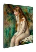 Obrazy i zdjęcia na płótnie - Young Girl Bathing, Auguste Renoir - obraz na płótnie Wymiar do wyboru: 30x40 cm - miniaturka - grafika 1