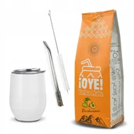 Yerba Mate - Zestaw Yerba Mate Oye Brzoskwinia 400g i akcesoria - miniaturka - grafika 1