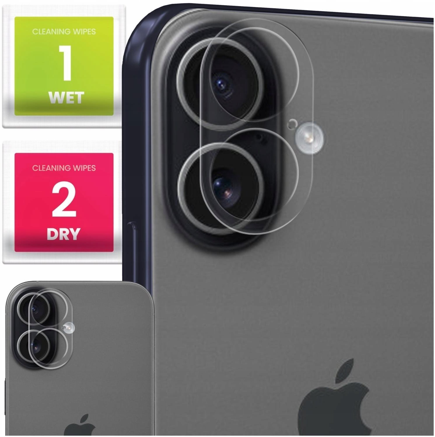 Szkło Na Aparat Do Apple iPhone 17 Hartowane, Ochronne, Na Obiektyw, 9H