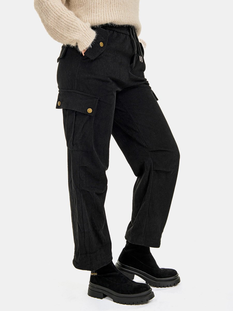 Spodnie typu cargo czarny XL