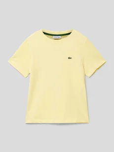 T-shirt z wyhaftowanym logo - Koszulki dla chłopców - miniaturka - grafika 1