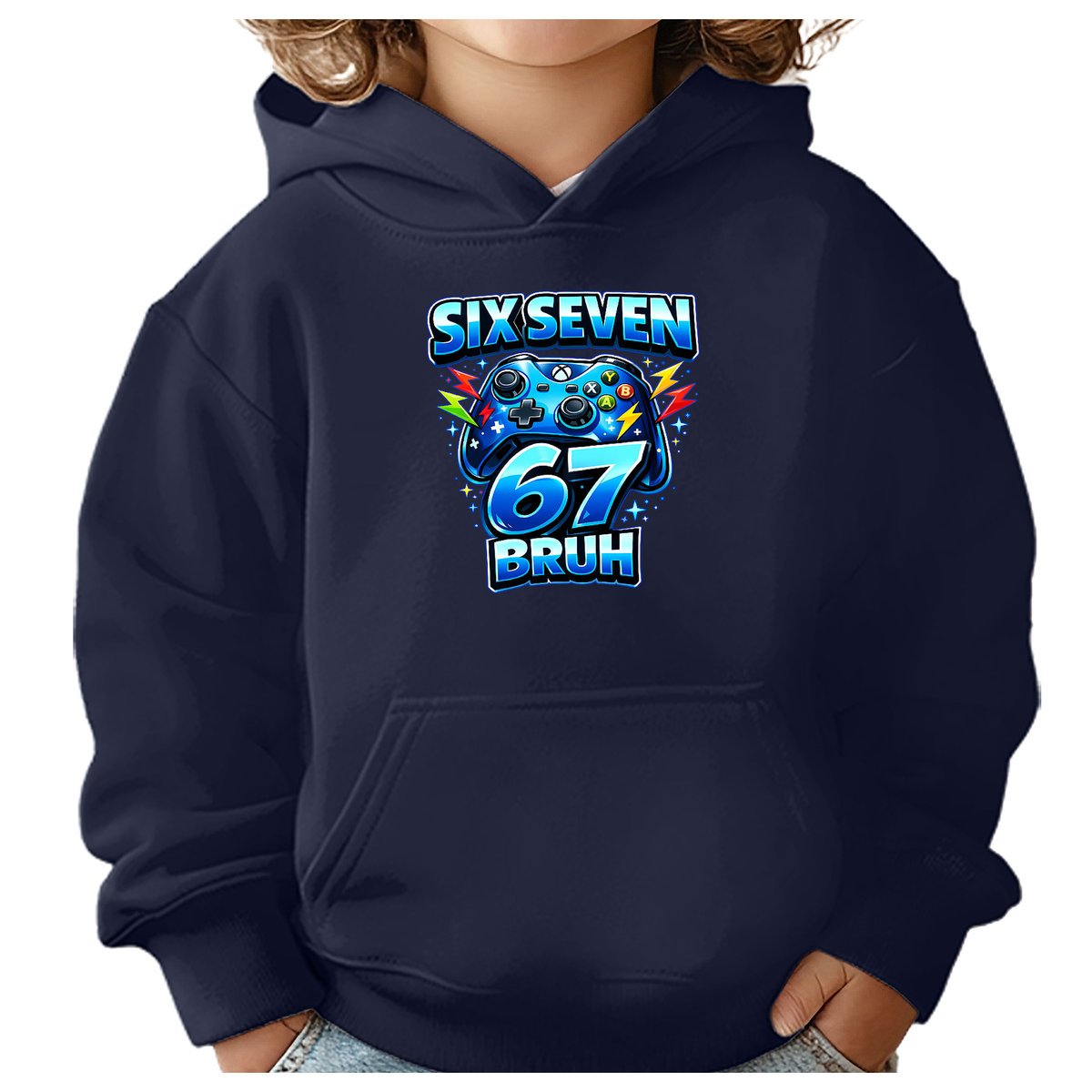 BLUZA DZIECIĘCA 67 SIX SEVEN VIRAL GAMER BRUH 134-140 CHŁOPIĘCA DZIEWCZĘCA