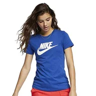 Koszulki i topy damskie - Nike Damska koszulka Essentials Icon Futura - miniaturka - grafika 1